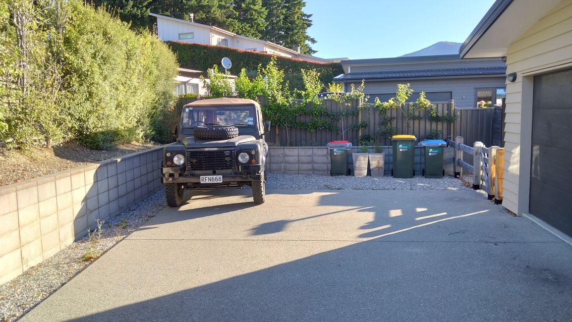 Überführungsfahrt CHC - Wanaka
