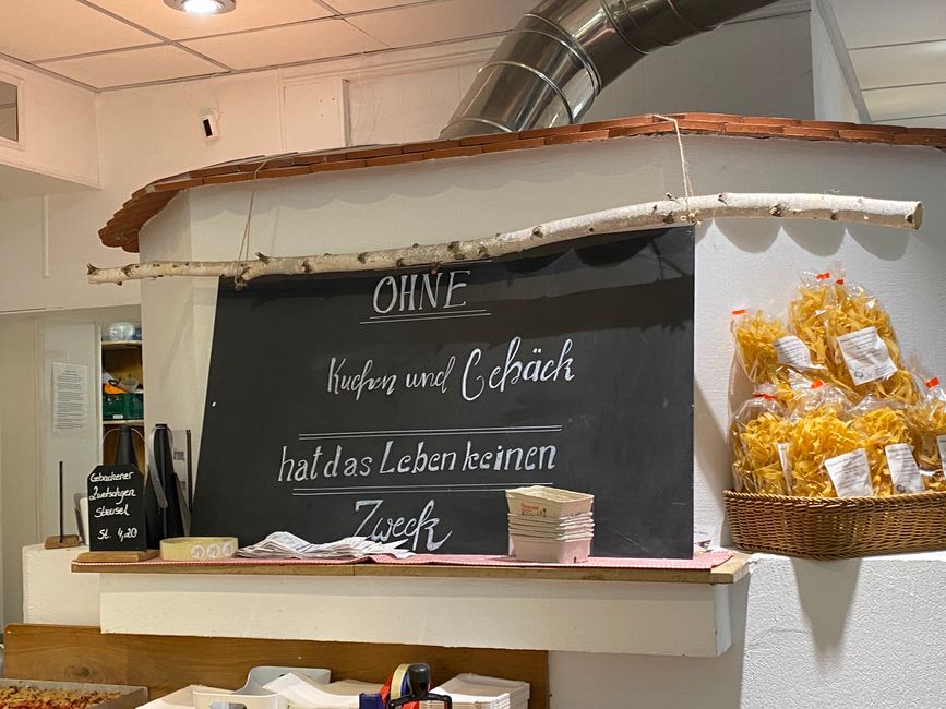 Zum Abschluss noch einen schönen Spruch -