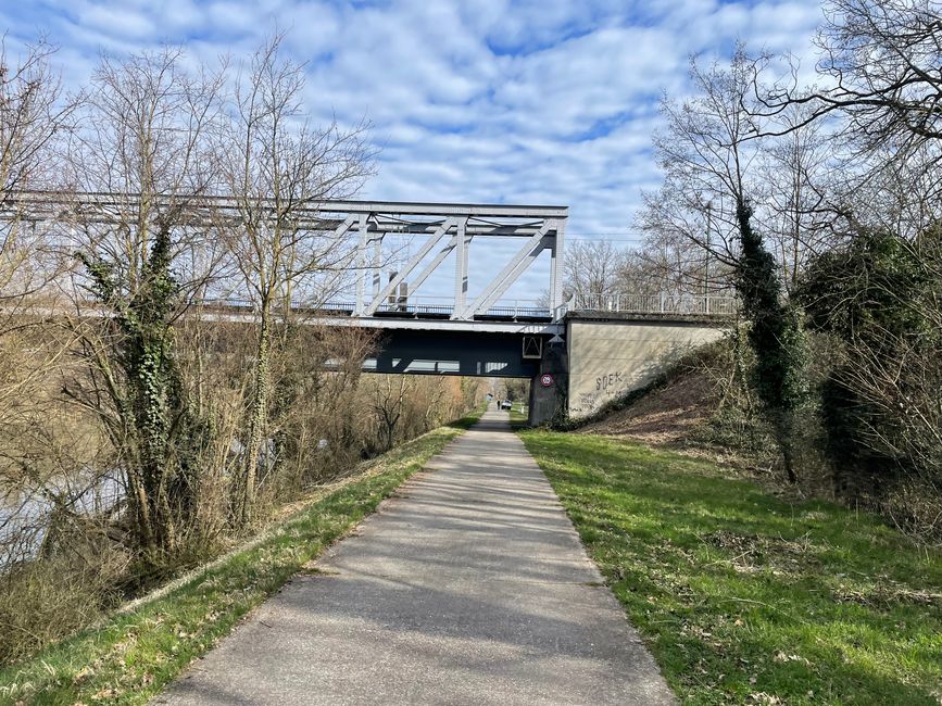 Weil am Rhein jusqu'à Strasbourg