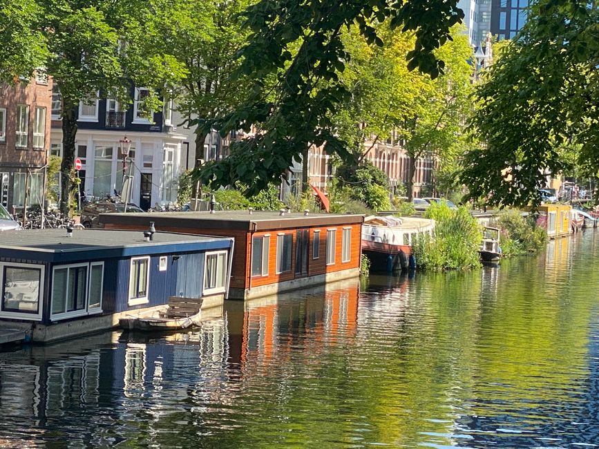 Und wieder Hausboote