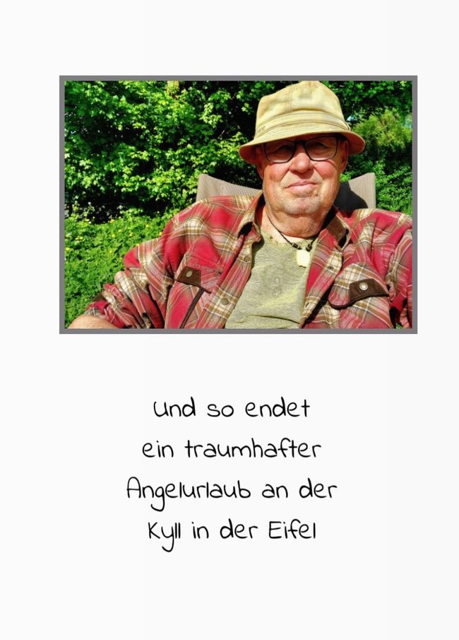 Not only fly fishing at the Kyll/Eifel