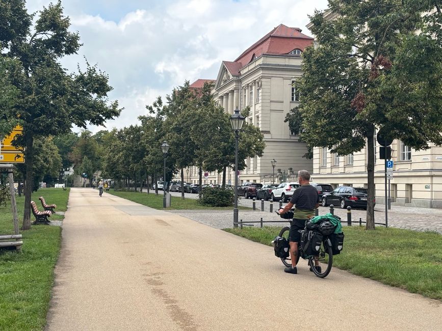 Von Dresden über Potsdam nach Berlin