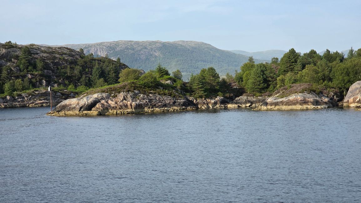 Fahrt mit dem Schnellboot von Flam - Bergen