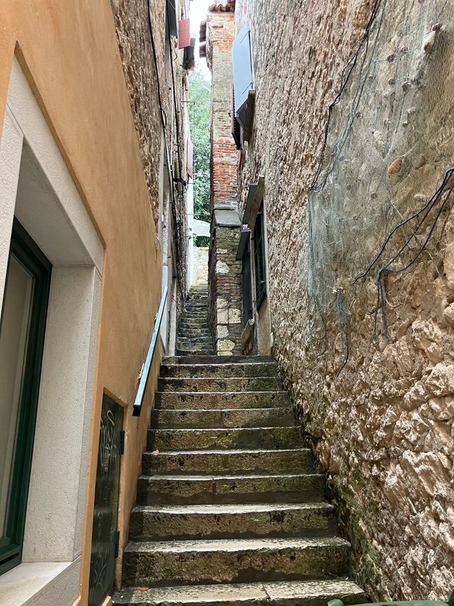 Gasse in Rovinj