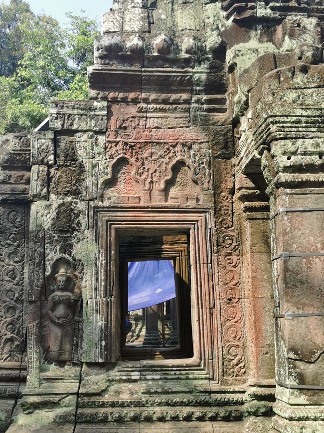 On Temple Tour in Siem Reap