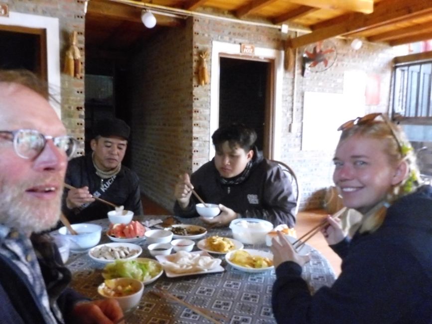 Letztes Mittagessen in Yen Minh