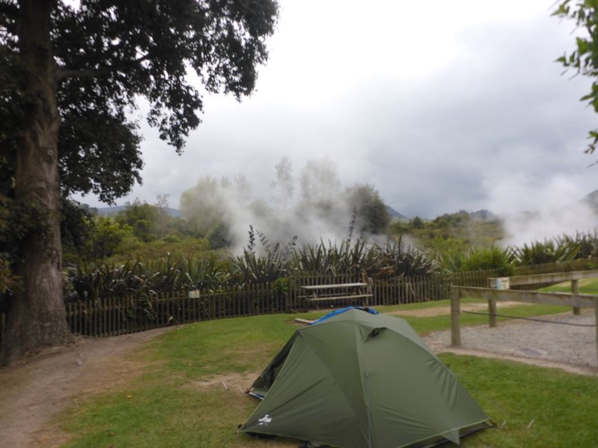 Camp am Waikite Valley Termal Pool