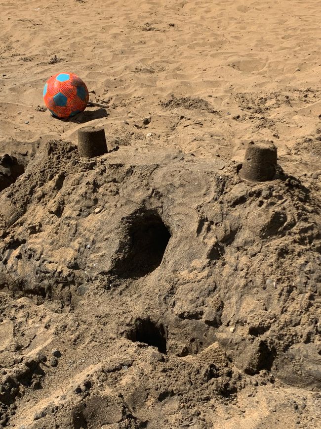 Amusement dans le sable