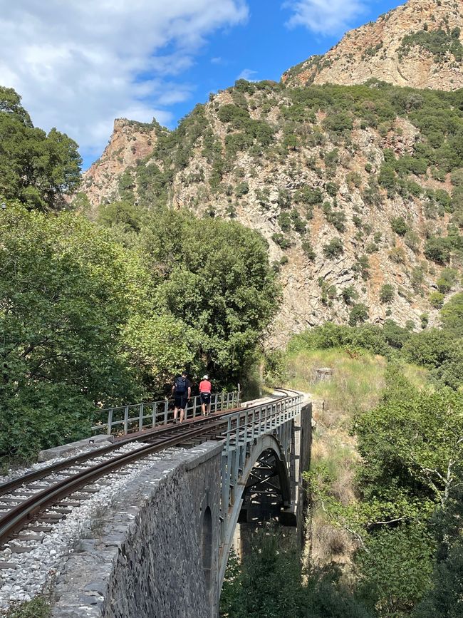 Caminata en el desfiladero de Vouraikos