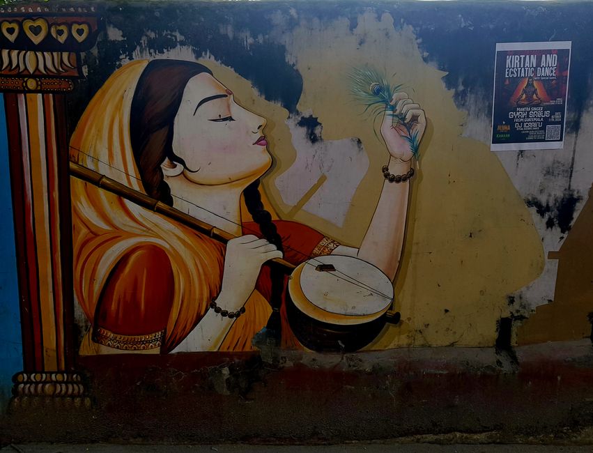 Streetart of Rishikesh 