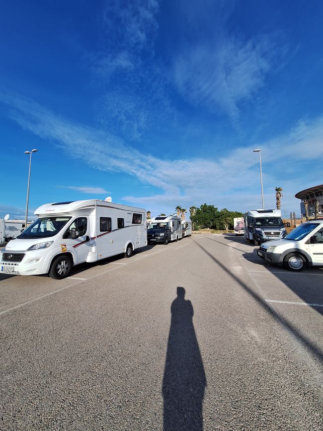 Stellplatz am Fußballstadion 