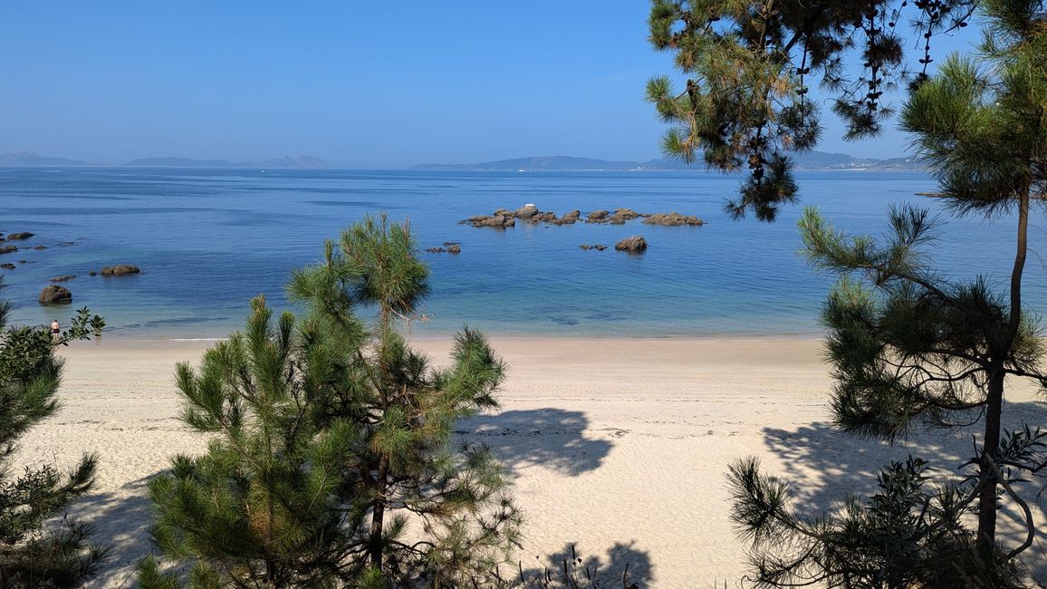 Achte Etappe auf dem Camino Portugues da Costa von Baiona nach Vigo