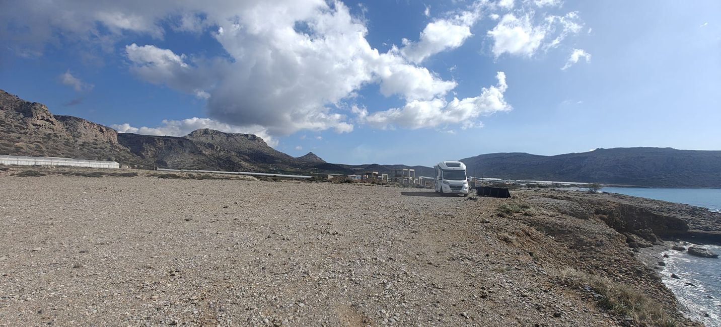 Klippe - unser Stellplatz