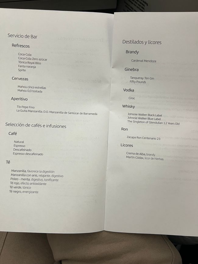 La carta dei vini