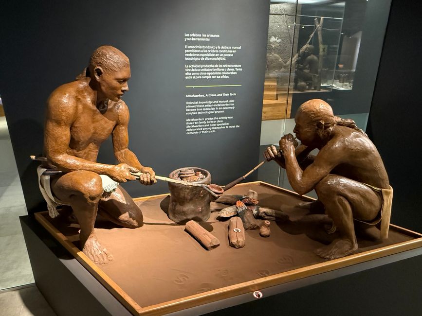 Museo de Oro Precolombino - die Goldschmiede