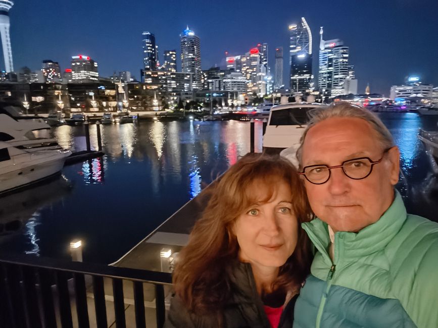 Farewell to Auckland ....