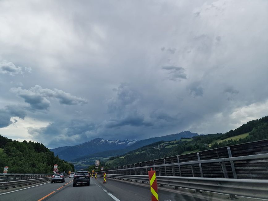 Viaggio nei Balcani dalla Germania all'Albania - Giorno 1 – Rilassati attraverso l'Austria