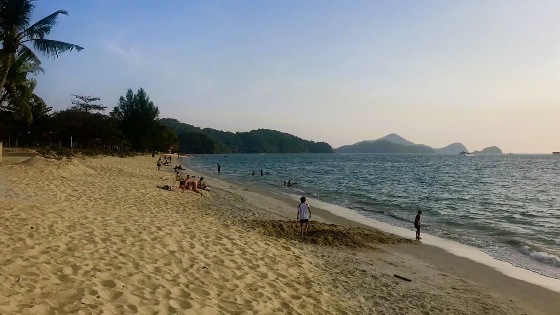 Cenang Beach unberührt