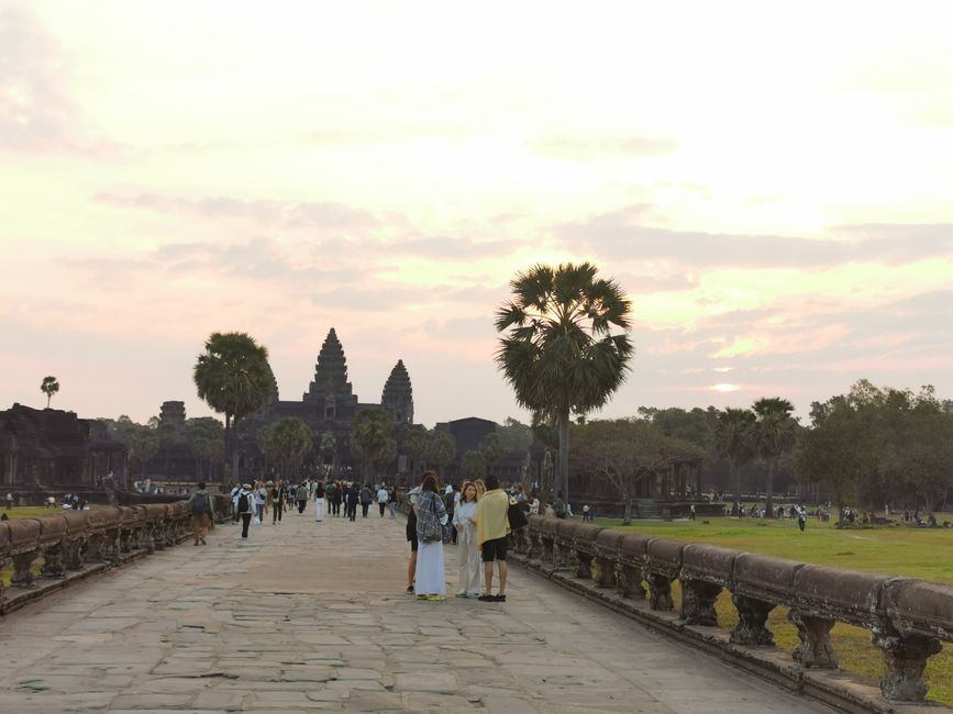On Temple Tour in Siem Reap