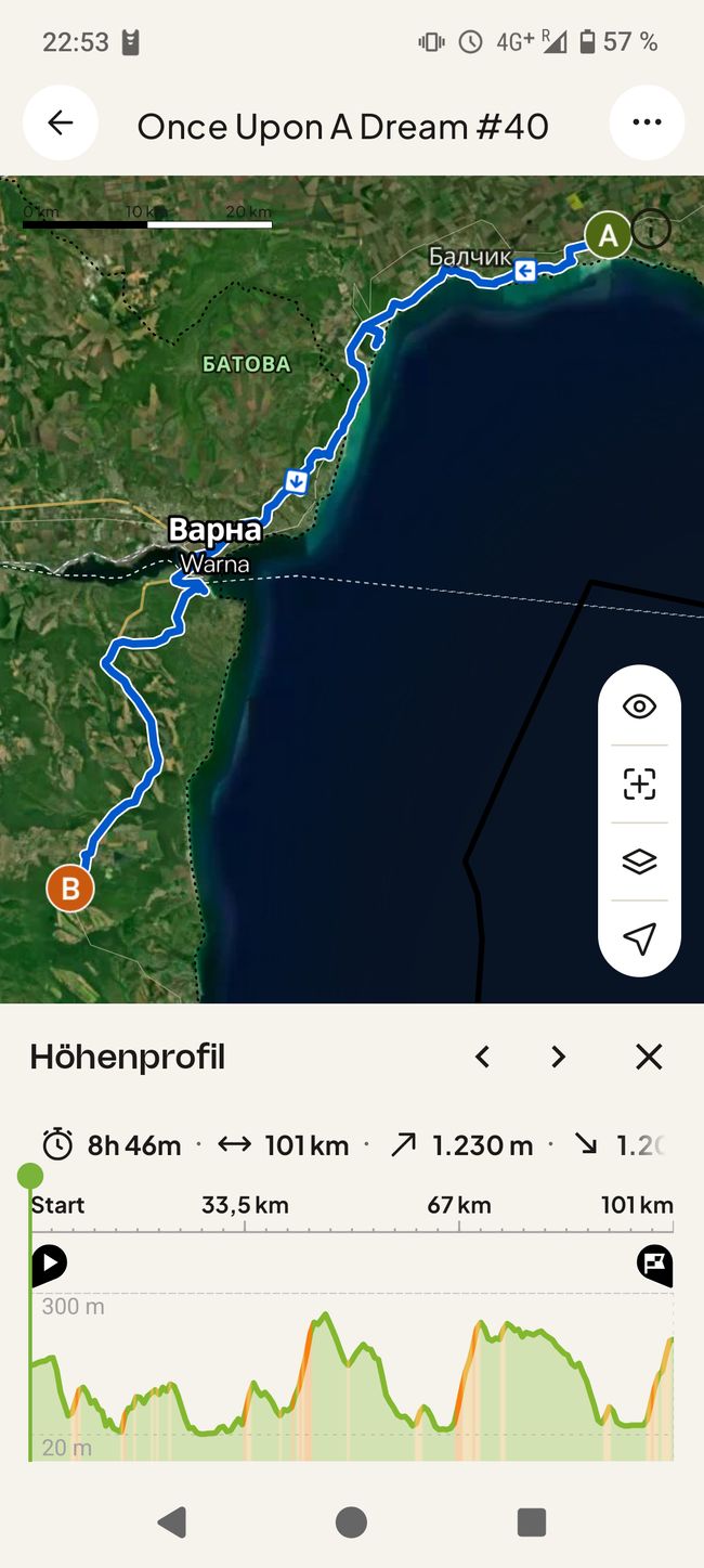 Maplibre | © komoot | Map data © OpenStreetMap Contributors