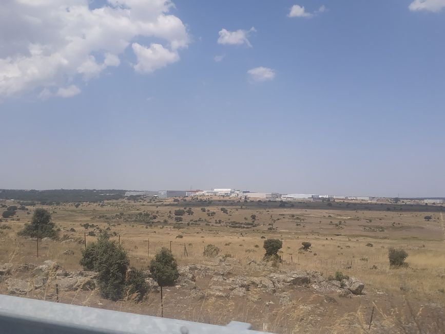 Photos from my car of Ávila (Castilla y León, Spain) (July 2024)