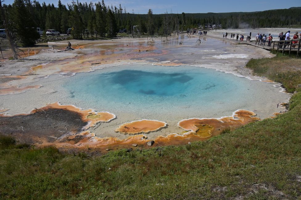Bassin de geysers Inférieur - Source Silex