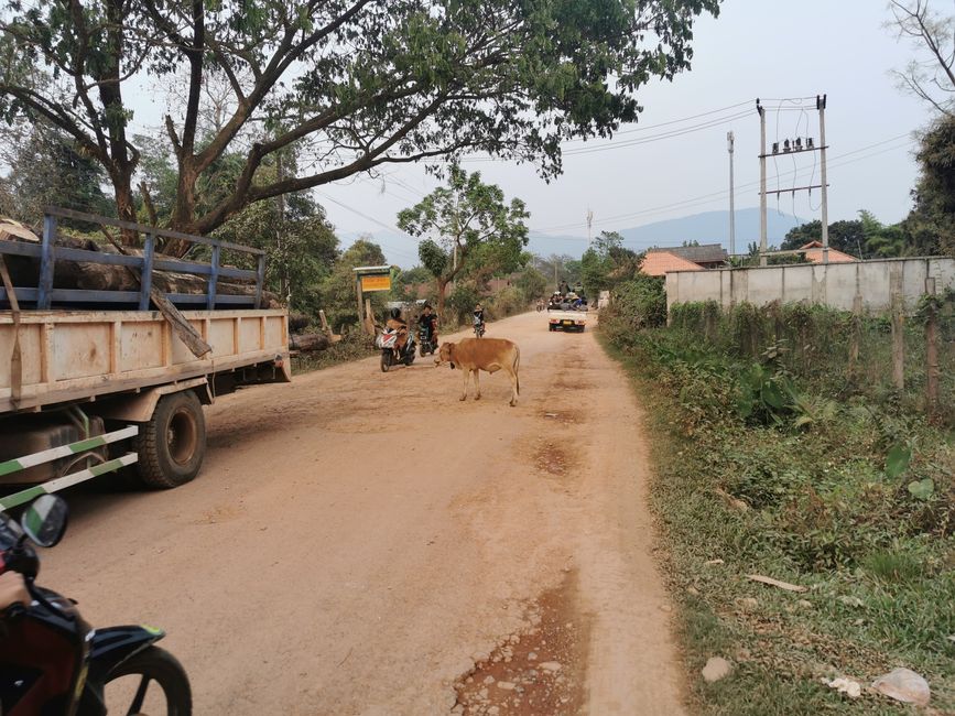 Continuing the journey to Vang Vieng - Hike to the Silver Cross Viewpoint and hot air balloon ride