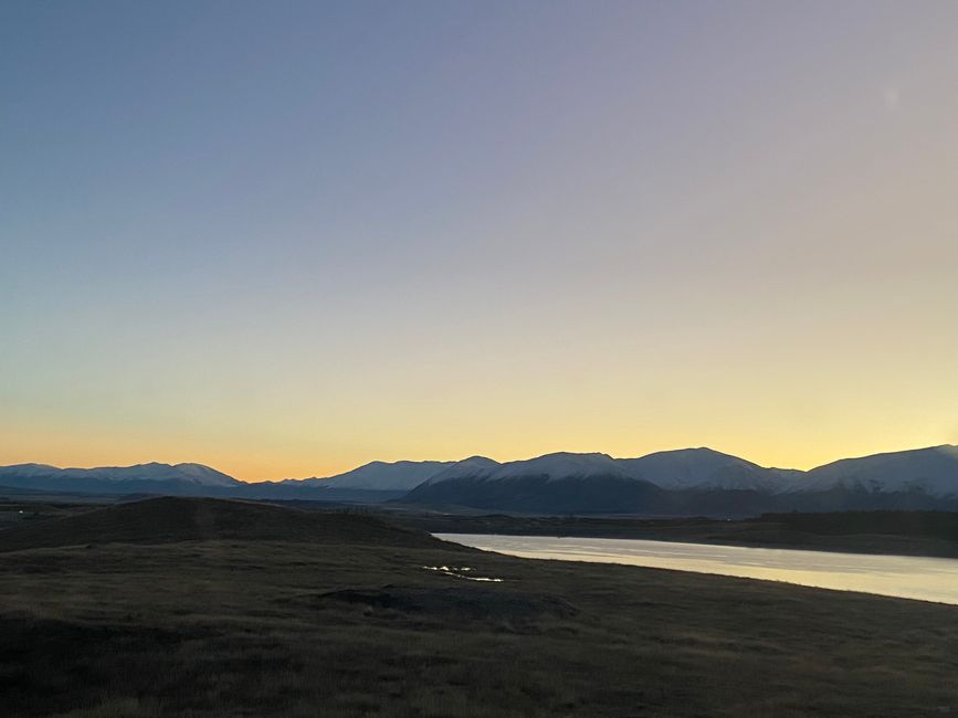 Tekapo, working and off we go
