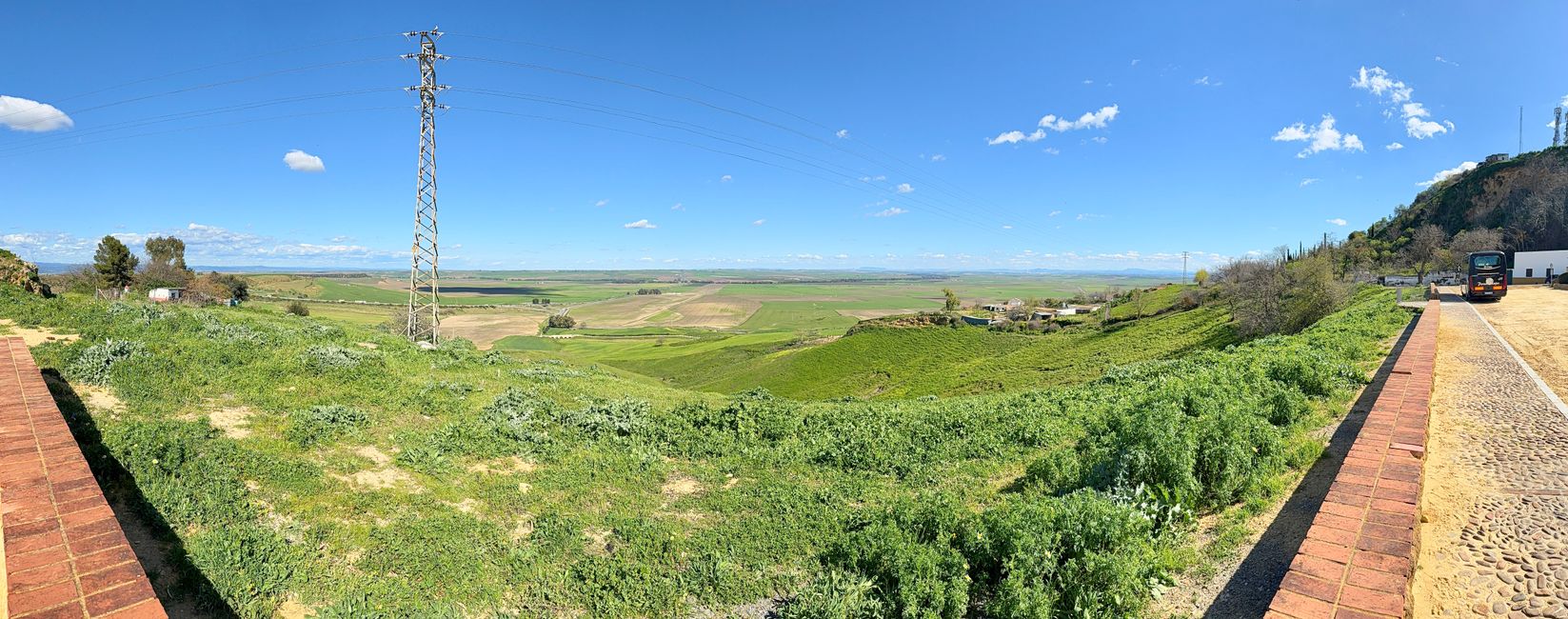 Der Ausblick ist ein Traum.