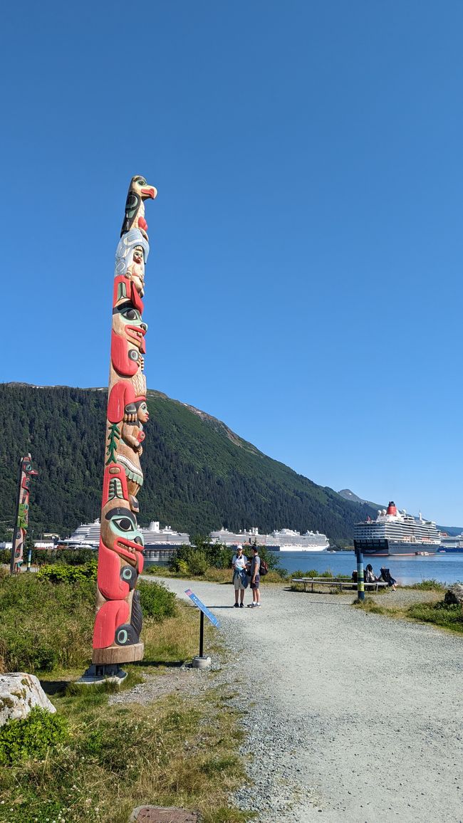 Tag 24: Trip nach Juneau: Wale, Gletscherausbruch & 16.000 Touristen