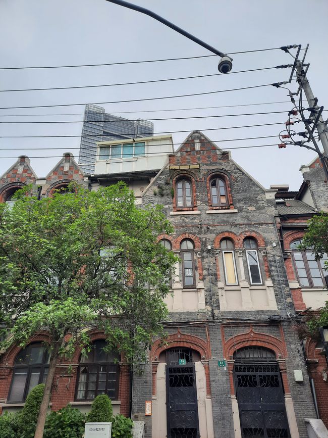 Das ehemalige jüdische Viertel in Shanghai 