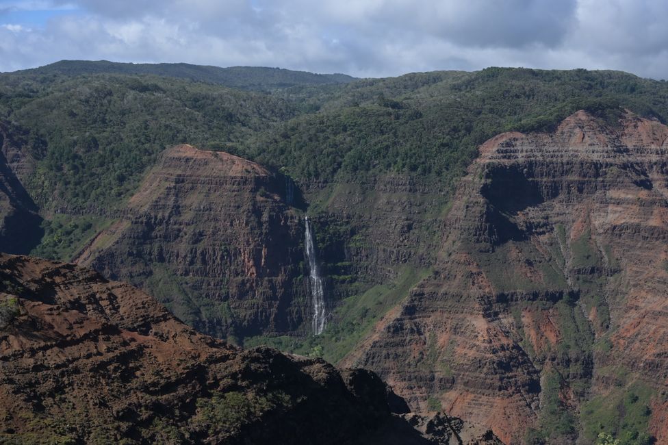 Vue sur la côte Na Pali