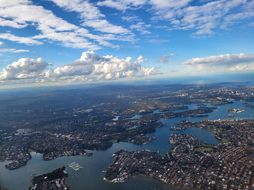 Verschiedeme Buchten von Sydney