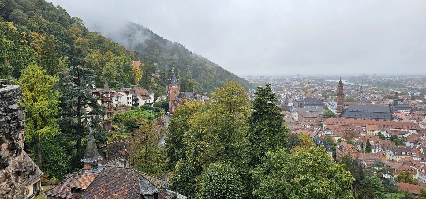 Heidelberg - an experience even in the rain!