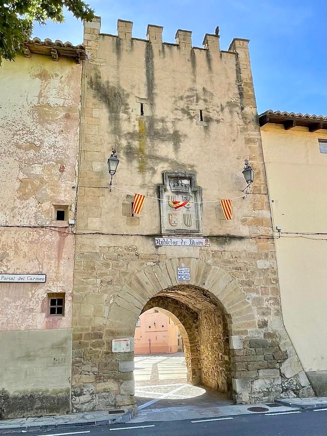 Une des portes de la ville de Rubielos de Mora.