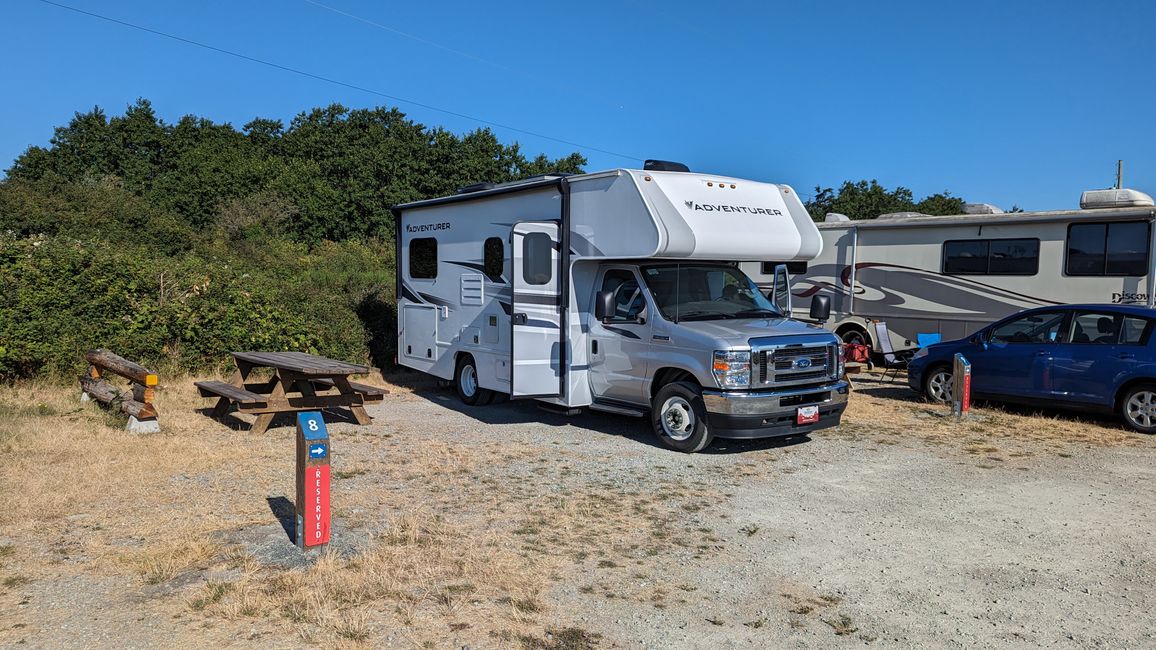 Island View Campground, Site 8