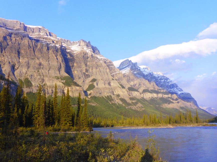 Au camping de Rampart Creek
