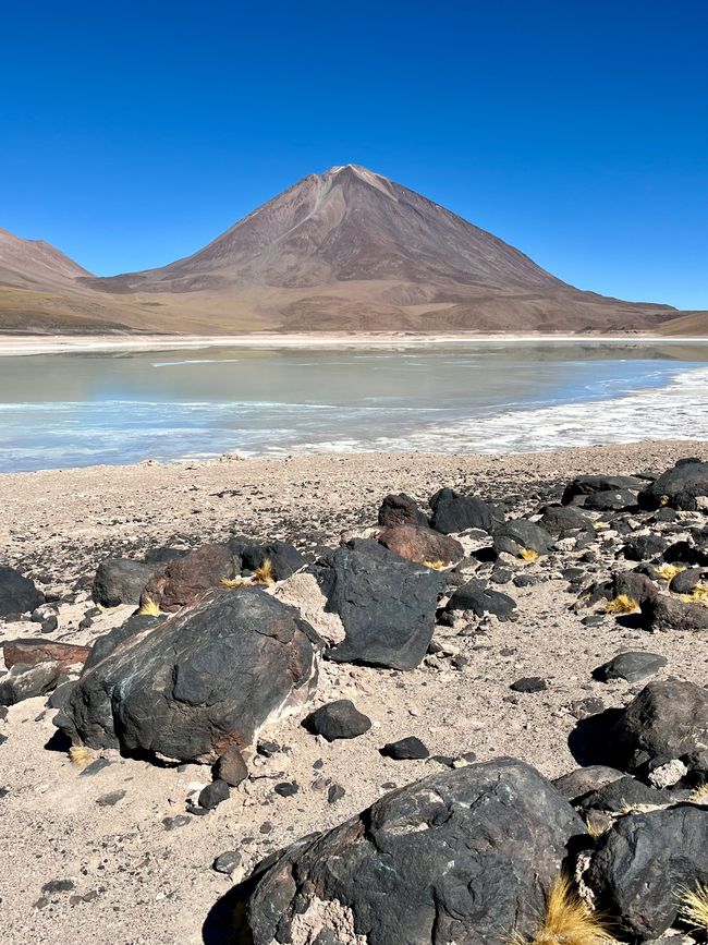 Laguna Verde mit Licancabur