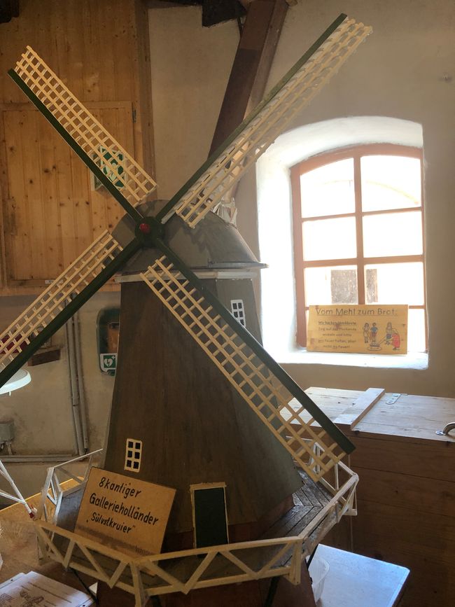 Modell der Holländermühle