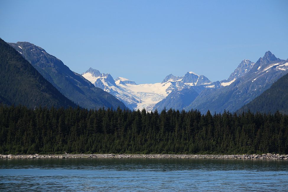 Day 23: Skagway - Haines: the big sweating in Alaska begins!