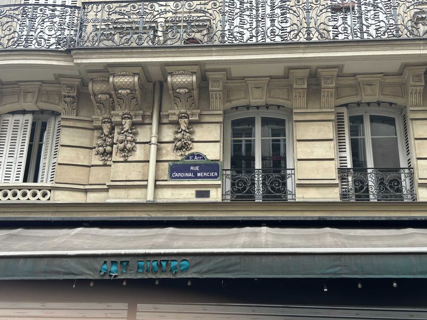 Die Strasse meines Hotels