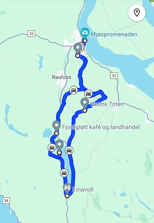 Oslo Gjøvik 9-16 de julio de 2024/12 de julio