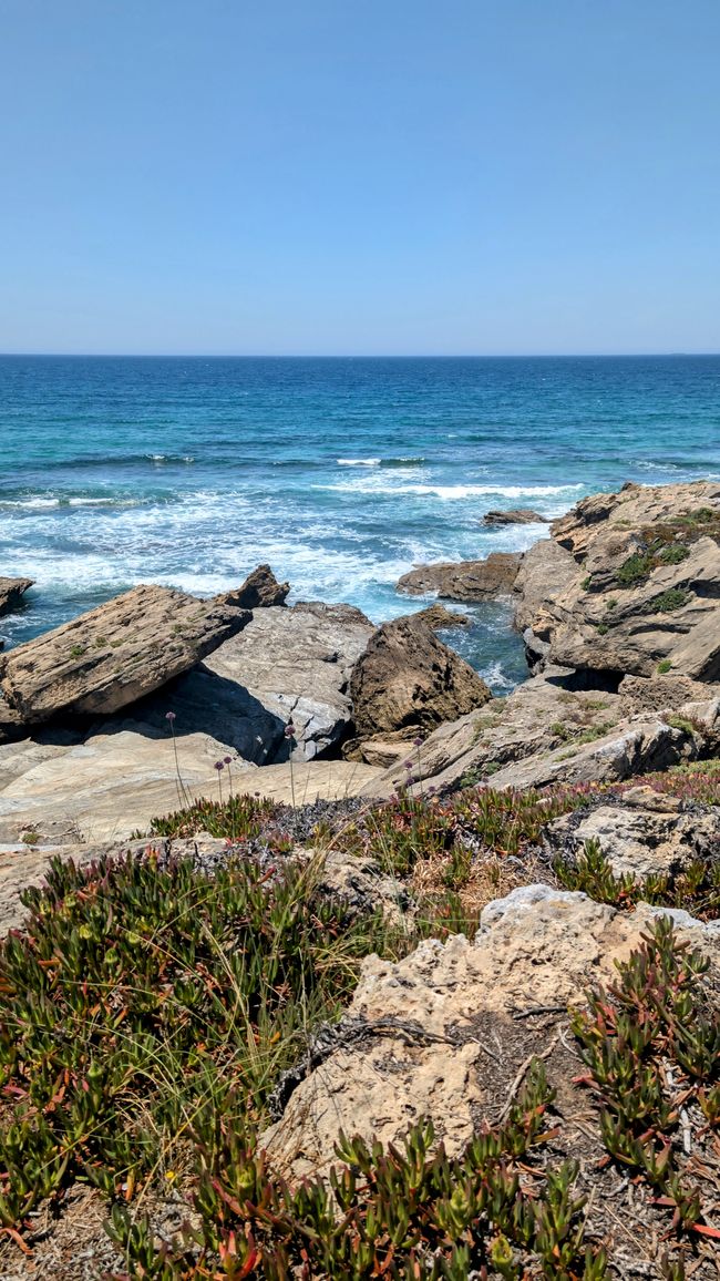 11. Étape de Villa Nova de Milfontes à Porto Covo