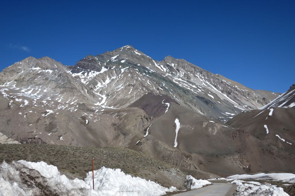 Viaje por carretera al Aconcagua