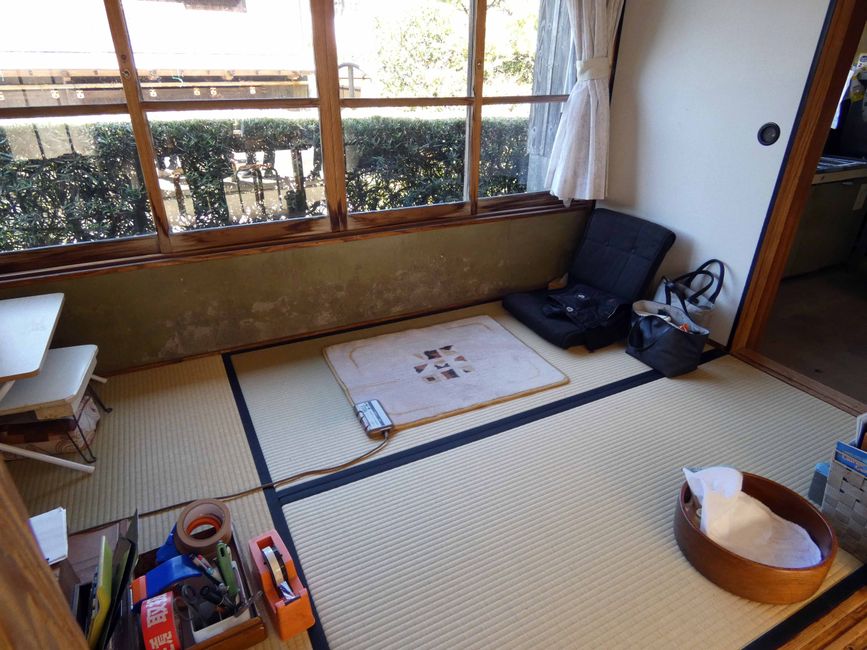 Samurai Häuser - Zimmer mit Heizdecke