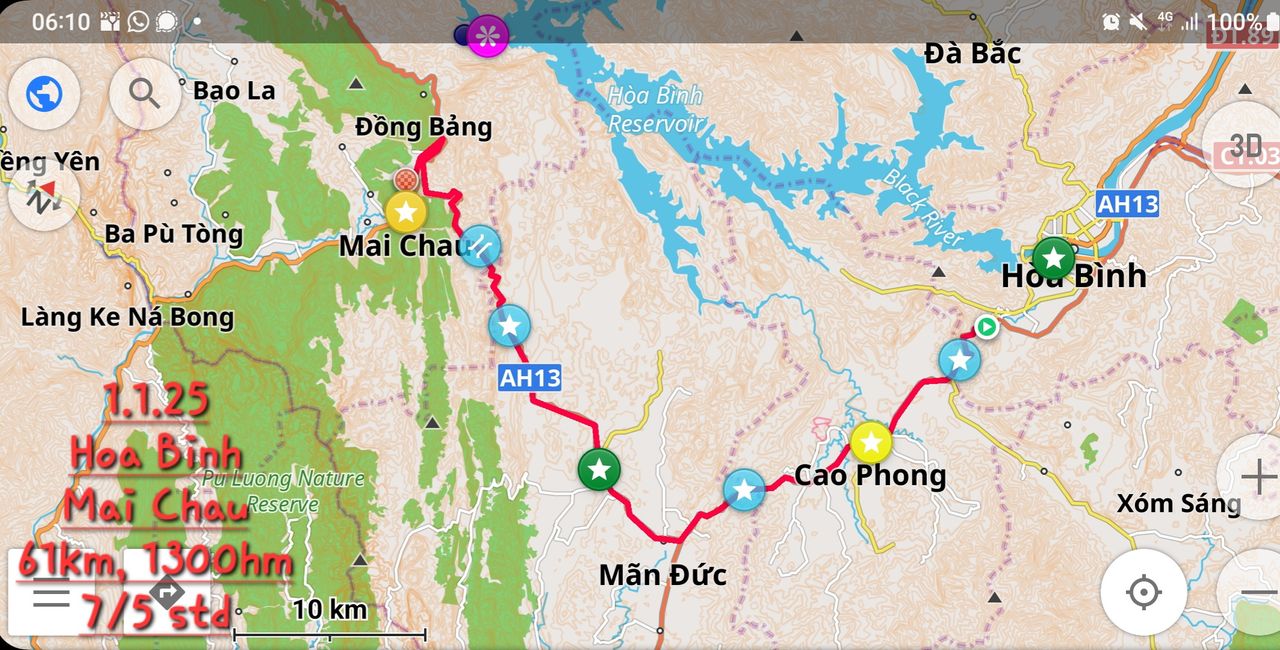 1.1.25 le premier trekking vers Mai Chau