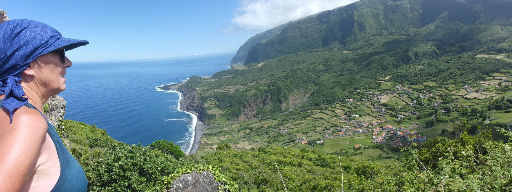 Mirador Do Porta, nach dem steilen Anstieg 
