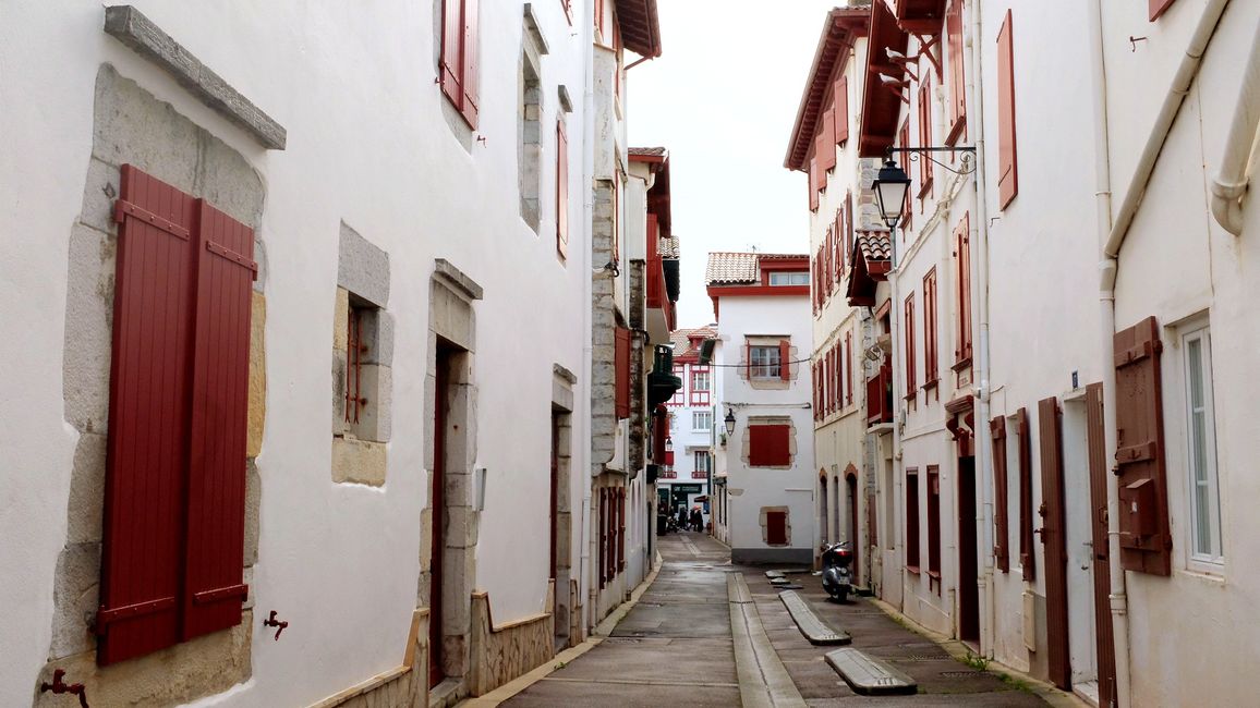 ....und den typischen baskischen Häusern