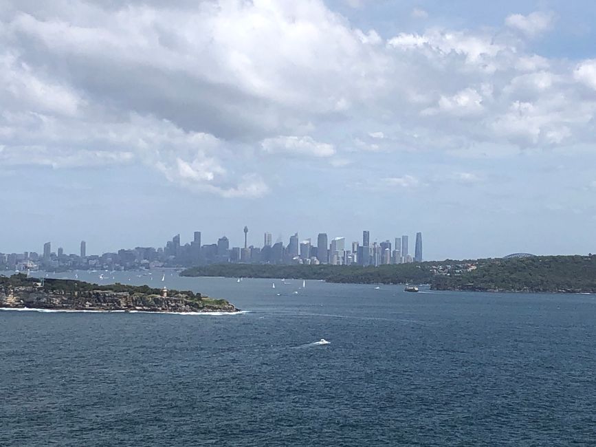 ... e lo skyline di Sydney