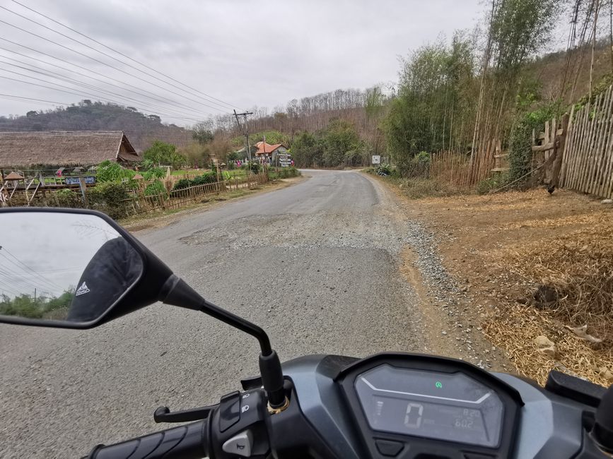 ... cela se passait bien au niveau des routes ...